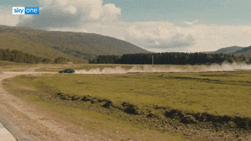 CurfewSeries car driving on my way coming GIF