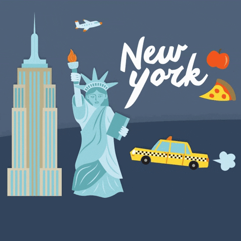 New York Nyc GIF by evite - Find & Share on GIPHY
