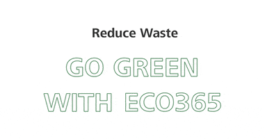 Eco365 sustainable ecofriendly gogreen compostable GIF
