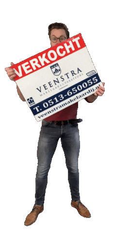 Makelaar Heerenveen Sticker by Veenstra Makelaardij