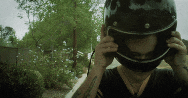 motorcycle helmets GIF by Epitaph Records