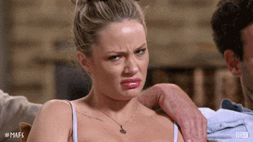 ew wtf GIF by Married At First Sight Australia
