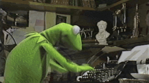 Giphy - Kermit The Frog Reaction GIF