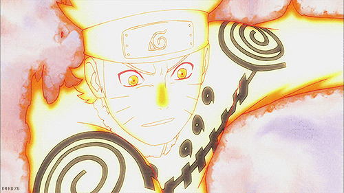 1. Naruto Shippuden dengan mode Bijuu