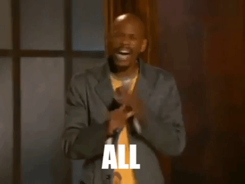 Dave Chappelle Reaction GIF by swerk