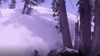 avalanche snowmobile GIF