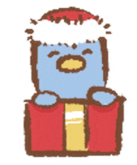 Christmas Gift Sticker by lecoffreaflonflons