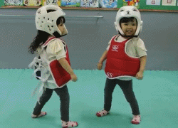 kids fighting GIF