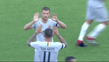 happy best friends GIF by AS Roma