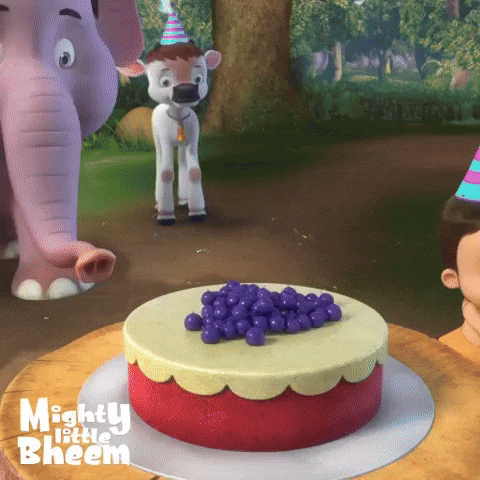 Party Birthday GIF by Chhota Bheem