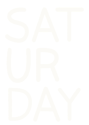 Days Of The Week Weekend Sticker