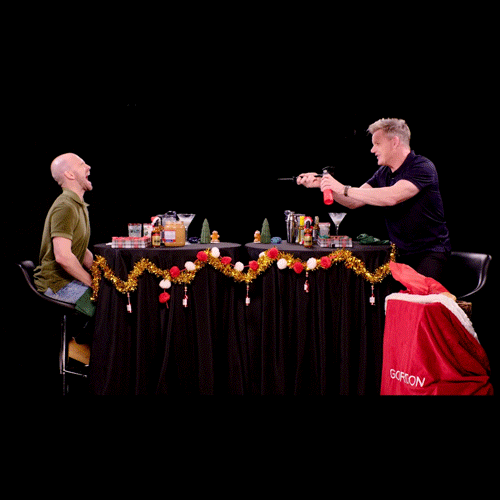 Merry Christmas GIF by First We Feast: Hot Ones