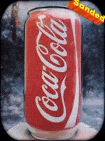 Coca-Cola Sand GIF