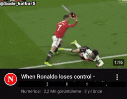 Ronaldo Lose Control GIF