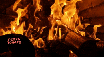 Pizza Fire GIF by pizza tomáto