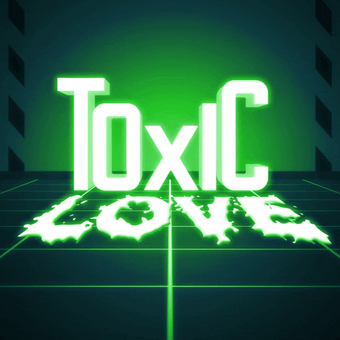 Glow Toxic Love GIF by Ishmael Arias Pinto