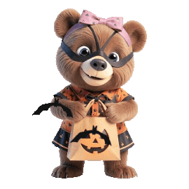 Trick Or Treat Halloween Sticker