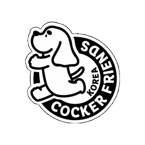 Cocker Friends Korea Sticker by Camp Cocker Rescue