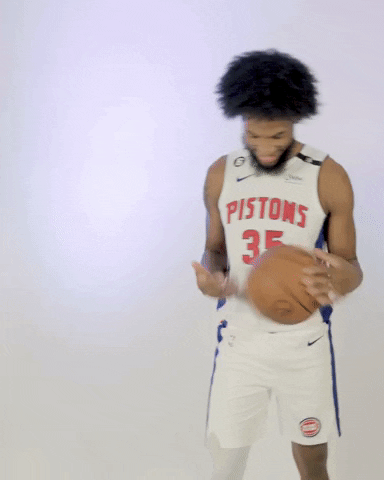 Marvin Bagley Sport GIF by Detroit Pistons
