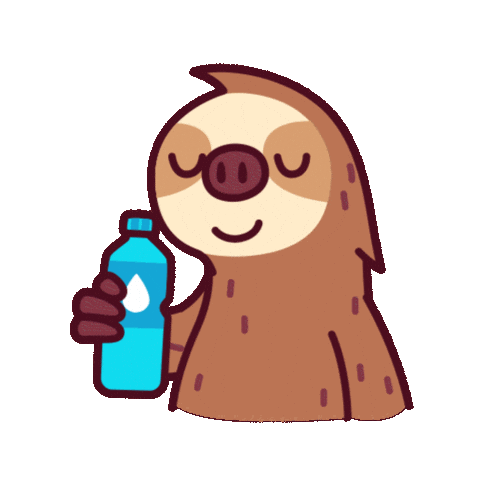 Happy Water Sticker by Sloooths