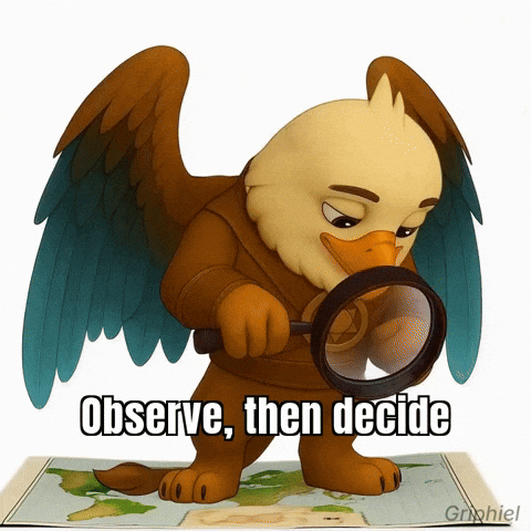 Focus Decide GIF by Griphiel