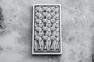 Black And White 3D GIF by A. L. Crego