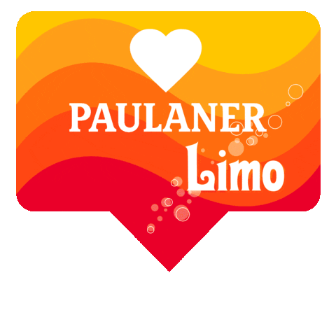 Orange Sommer Sticker by Paulaner