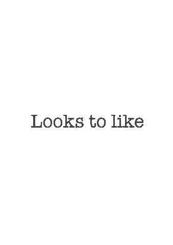 lookstolike Sticker