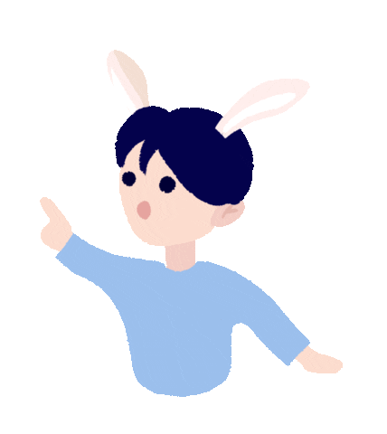 Bunny Sticker