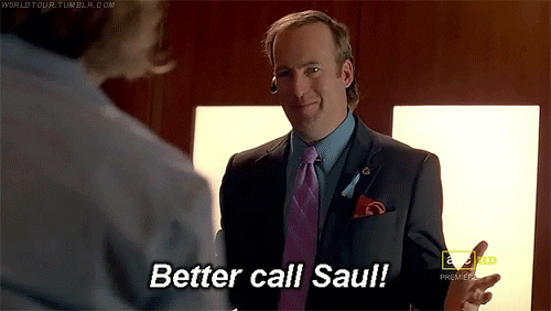 Resultado de imagem para saul goodman gif