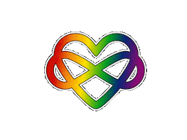 Endless Love Heart Sticker by Otherwhere Art