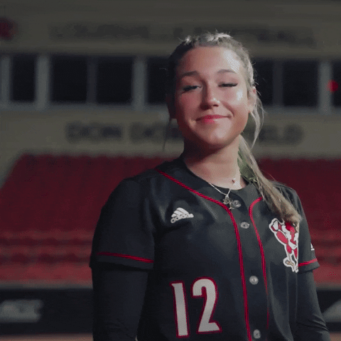 Wave Smile GIF by Louisville Cardinals