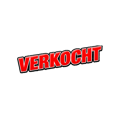 Verkocht Sticker by MVH Autos