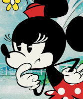 Think Minnie Mouse GIF