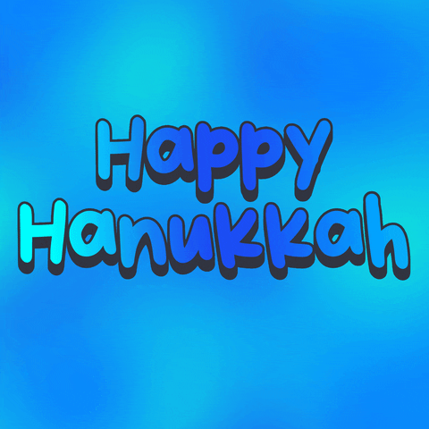 Jewish Hanukkah GIF by megan lockhart