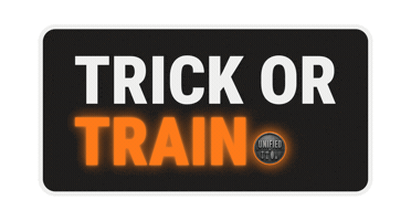 Logo Halloween Sticker by Unified Fit
