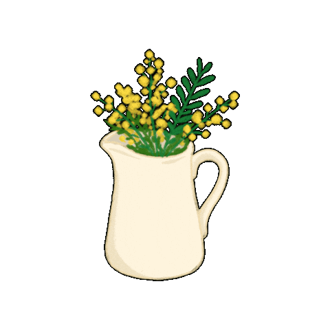 Flower 꽃 Sticker