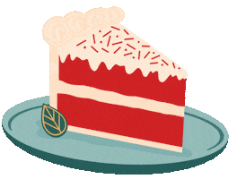 Red Velvet Sticker by Rawnaq Cafe