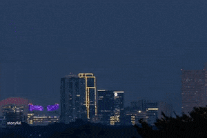 Fort Worth Moon GIF by Storyful