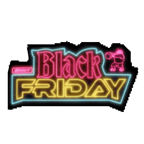 Black Friday Neon Sticker by Onnit