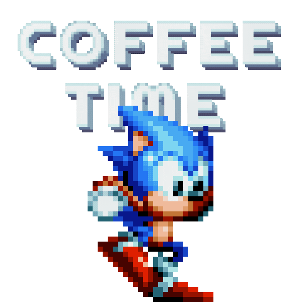 Video Games Coffee Sticker by Sonic the Hedgehog