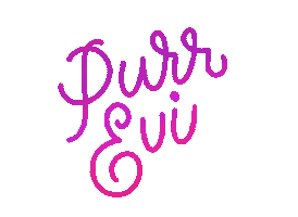 Lettering Pure Evil Sticker by Sarah Types