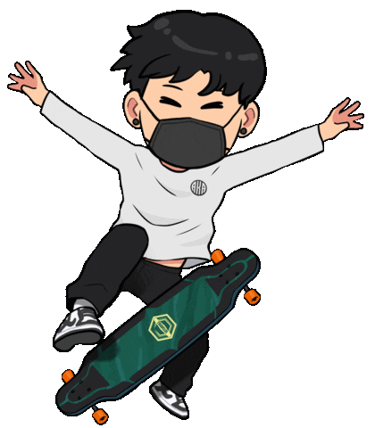 Skate Skateboarding Sticker