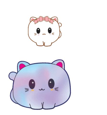 Cats Love Sticker by Genki