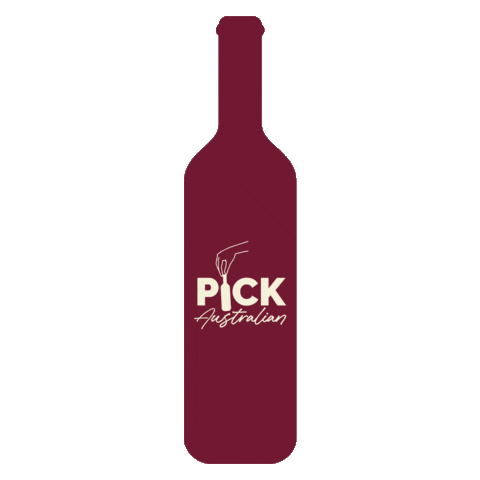 Pick Australian Wine Sticker