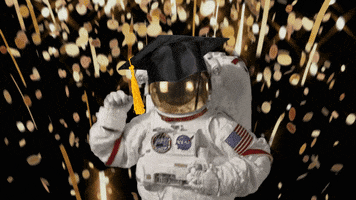 Graduation Astronaut GIF by NASA