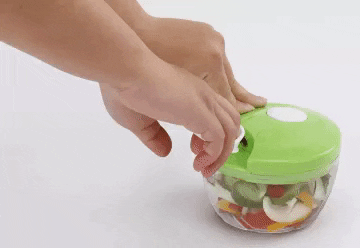 Handy Mini Food Chopper GIF
