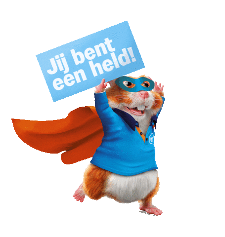 Hamster Compliment Sticker by Albert Heijn