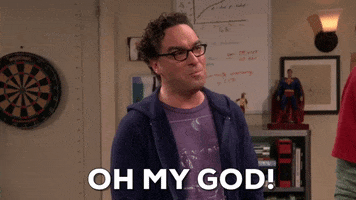 Season 12 Omg GIF by The Big Bang Theory