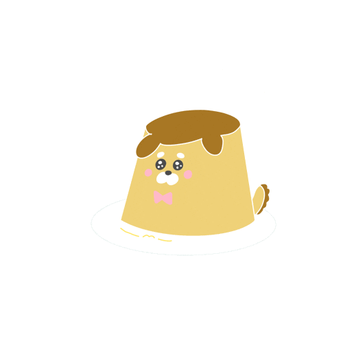 Pudding ぷりん Sticker